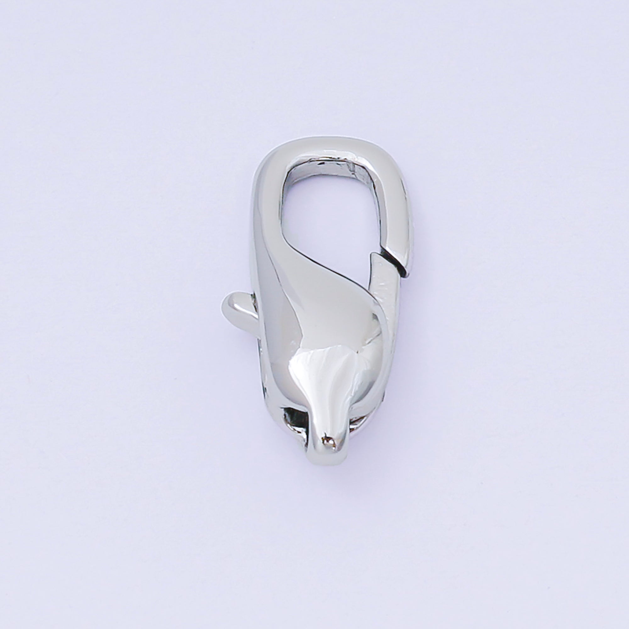 14K Gold Filled 17mm Thick Lobster Clasp Closure Finding in Gold & Silver | Z1337