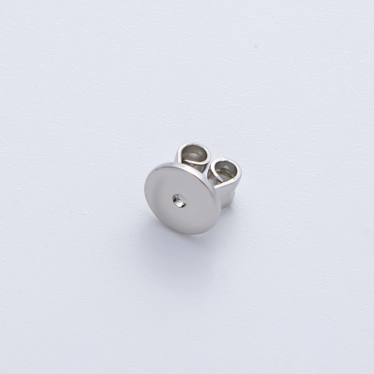 18K Gold Filled 6mm Dainty Minimalist Earring Backing Stopper Finding in Gold & Silver | Z1390