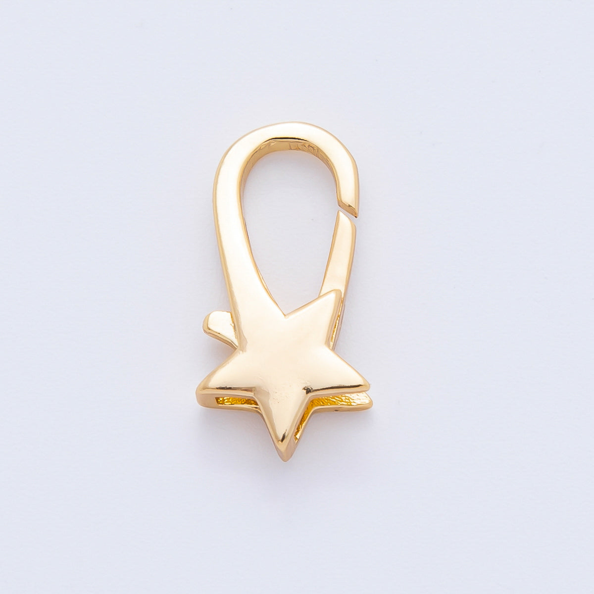 18K Gold Filled 17mm Shooting Star Lobster Clasp Charm Finding | Z1418