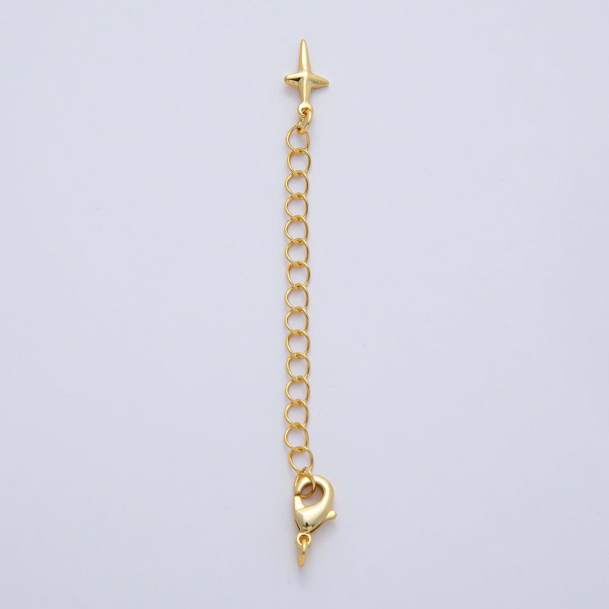 18K Gold Filled Minimalist Lobster Clasps Extender Charm Set Findings | Z1482 - Z1593