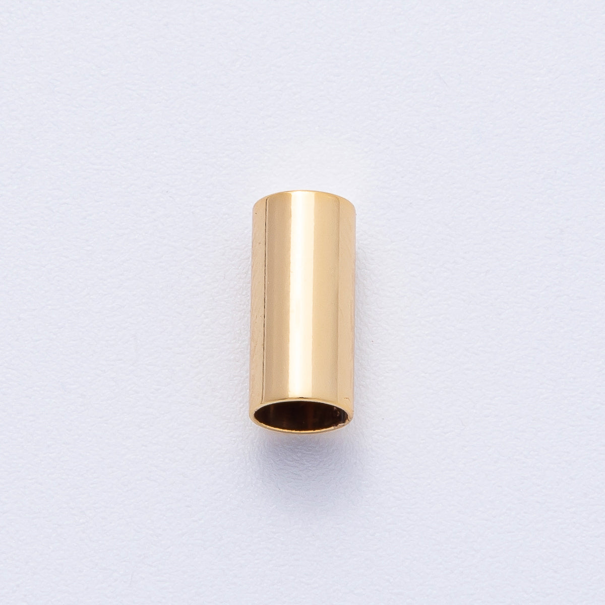 Stainless Steel 5mm x 10.8mm Minimalist Cylinder Tube End Cap Finding by 6 Pieces / Set | Z1658