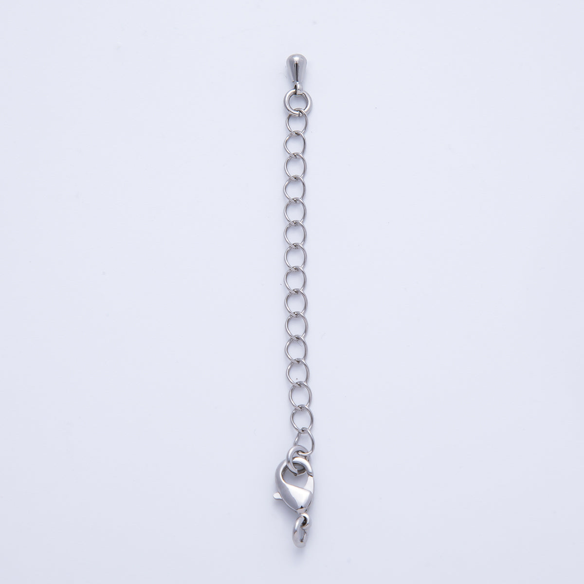 Rhodium Plated 69mm Lobster Claw Clasps Extender Finding | Z1664