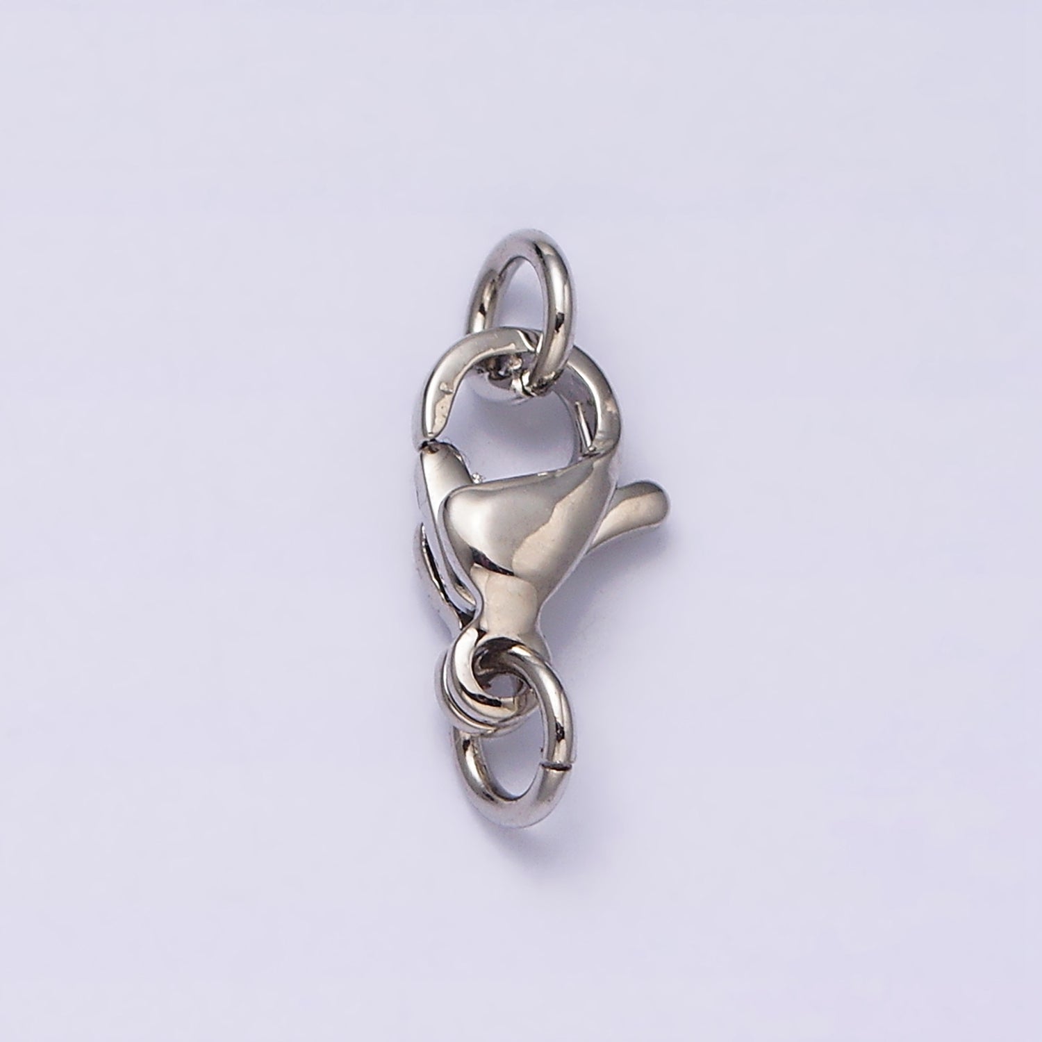 16K Gold Filled 9mm Lobster Clasps Closure Jump Ring Jewelry Supply in Gold & Silver | Z-389 Z-390