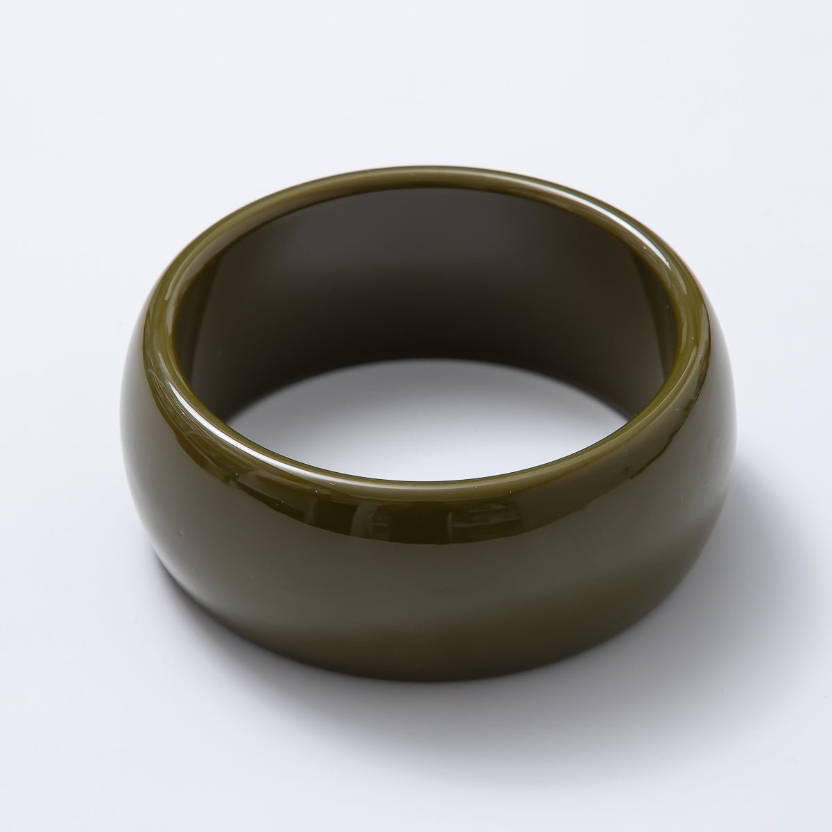 Acrylic Resin Wide Bangle Statement Bracelet | WA - 03428 ~ WA - 03442 - DLUXCA