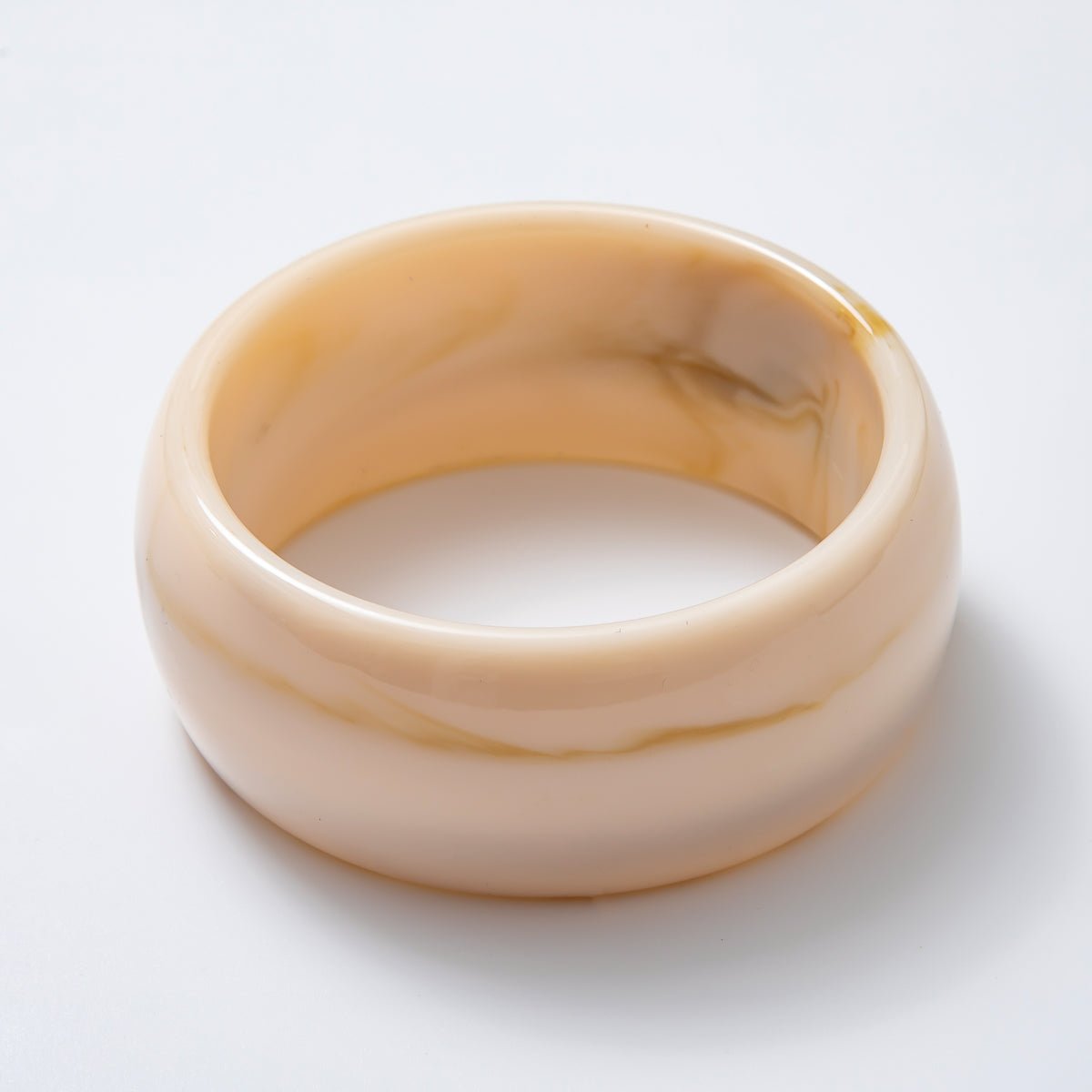 Acrylic Resin Wide Bangle Statement Bracelet | WA - 03428 ~ WA - 03442 - DLUXCA