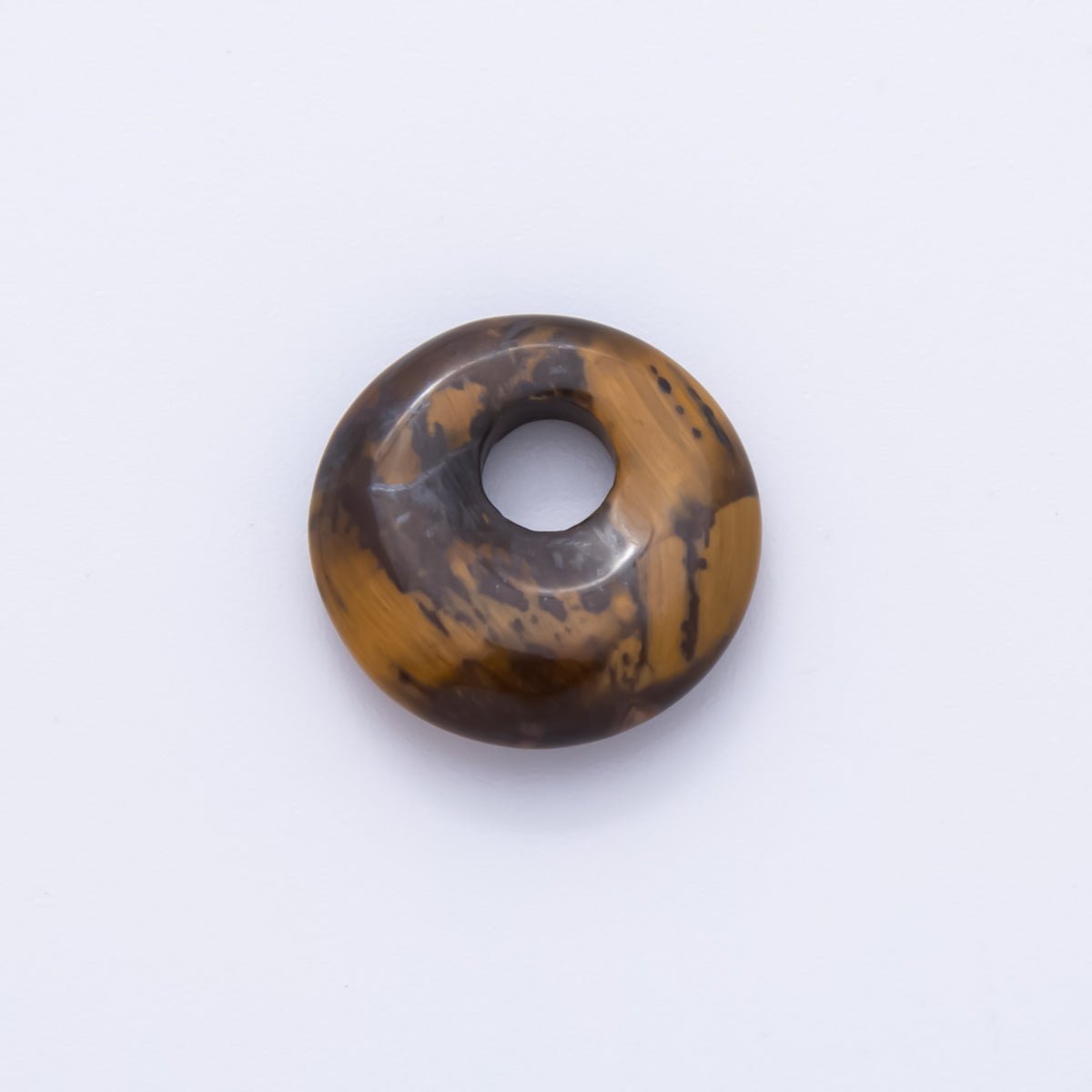 Amethyst, Carnelian, Quartz Donut Rondelle Stone Spacer Beads | ZA1222 - ZA1226 - DLUXCA