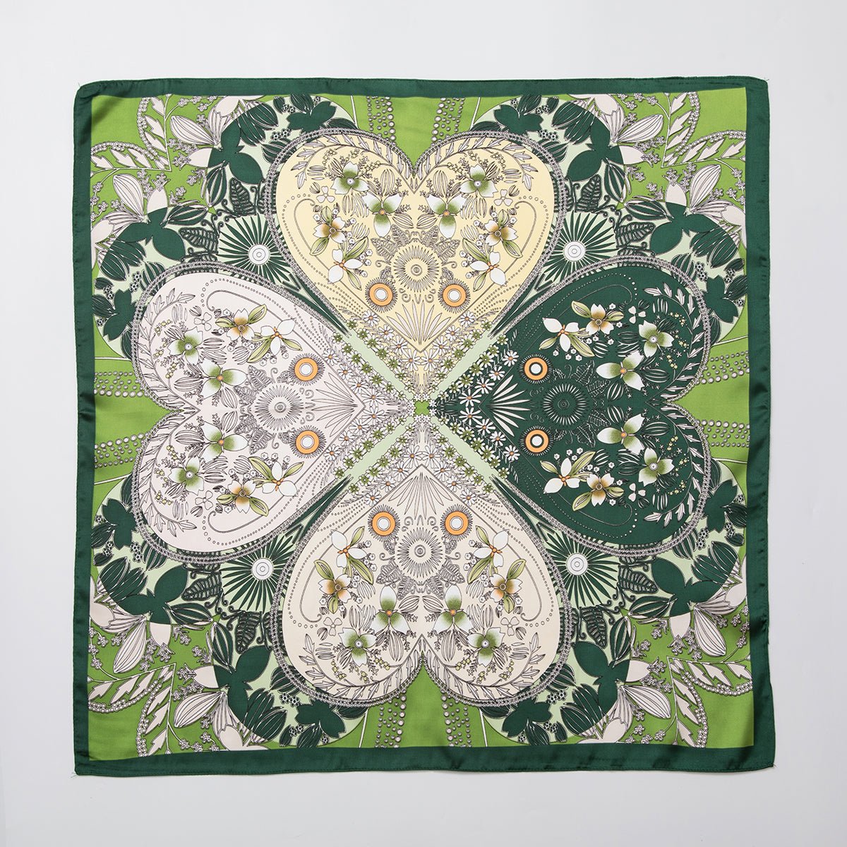 Artsy Design Scarf – 55x55cm for Summer Scarf Necklace Making, Hair, Bag Accessories WA3256 - DLUXCA