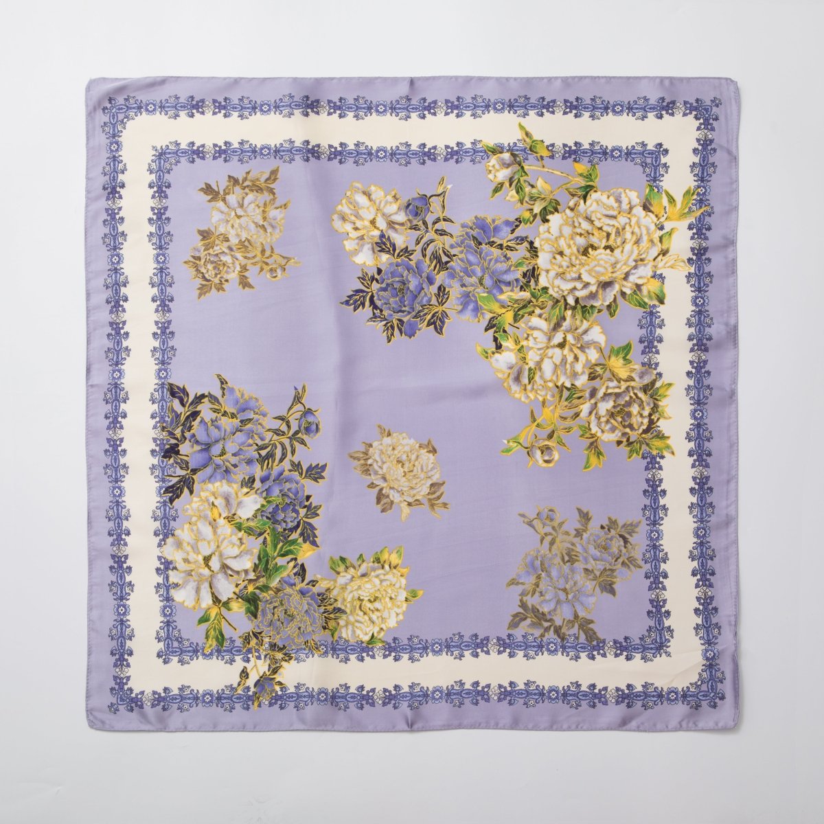 Artsy Design Scarf – 55x55cm for Summer Scarf Necklace Making, Hair, Bag Accessories WA3256 - DLUXCA