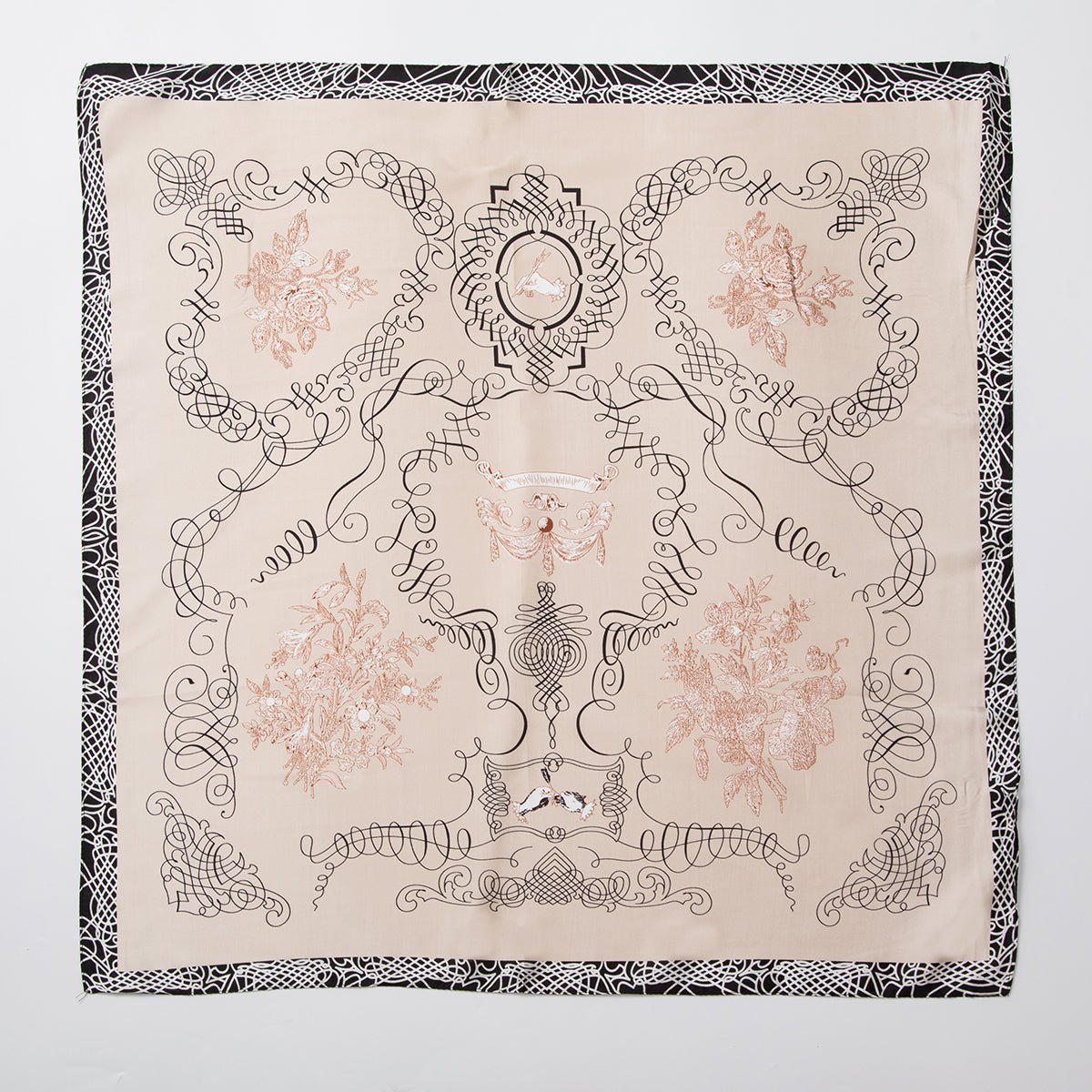 Artsy Design Scarf – 55x55cm for Summer Scarf Necklace Making, Hair, Bag Accessories WA3256 - DLUXCA
