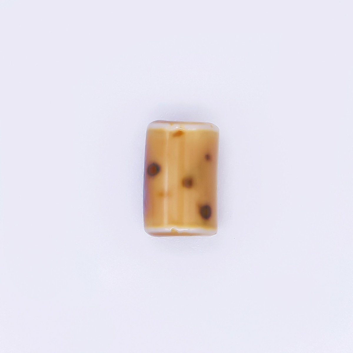 Ceramic Art Colorful Cylinder Bars Tube Bead Spacer | B - 648 - B - 651, B - 653 - DLUXCA