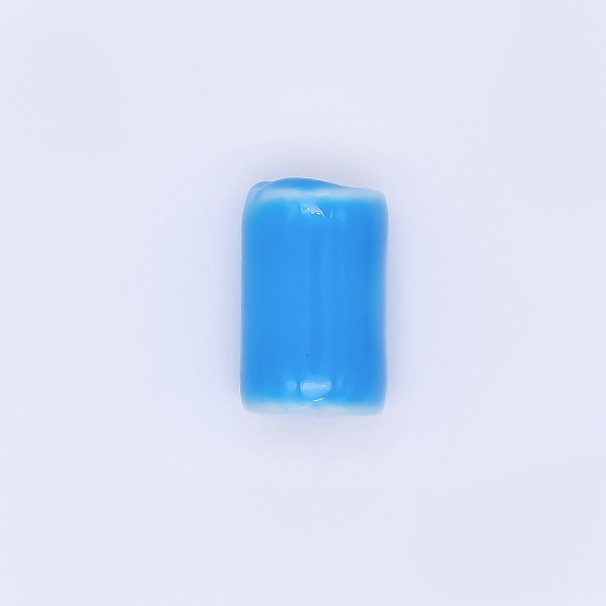 Ceramic Art Colorful Cylinder Bars Tube Bead Spacer | B - 648 - B - 651, B - 653 - DLUXCA