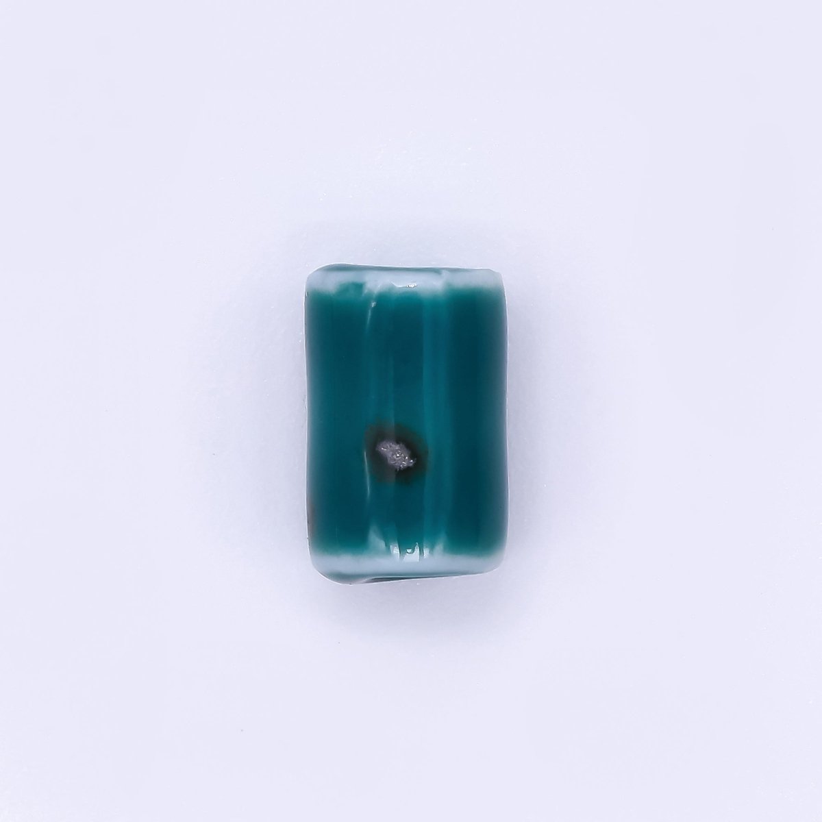 Ceramic Art Colorful Cylinder Tube Bead Spacer | B - 664, B - 666 - B - 668, B - 672 - DLUXCA
