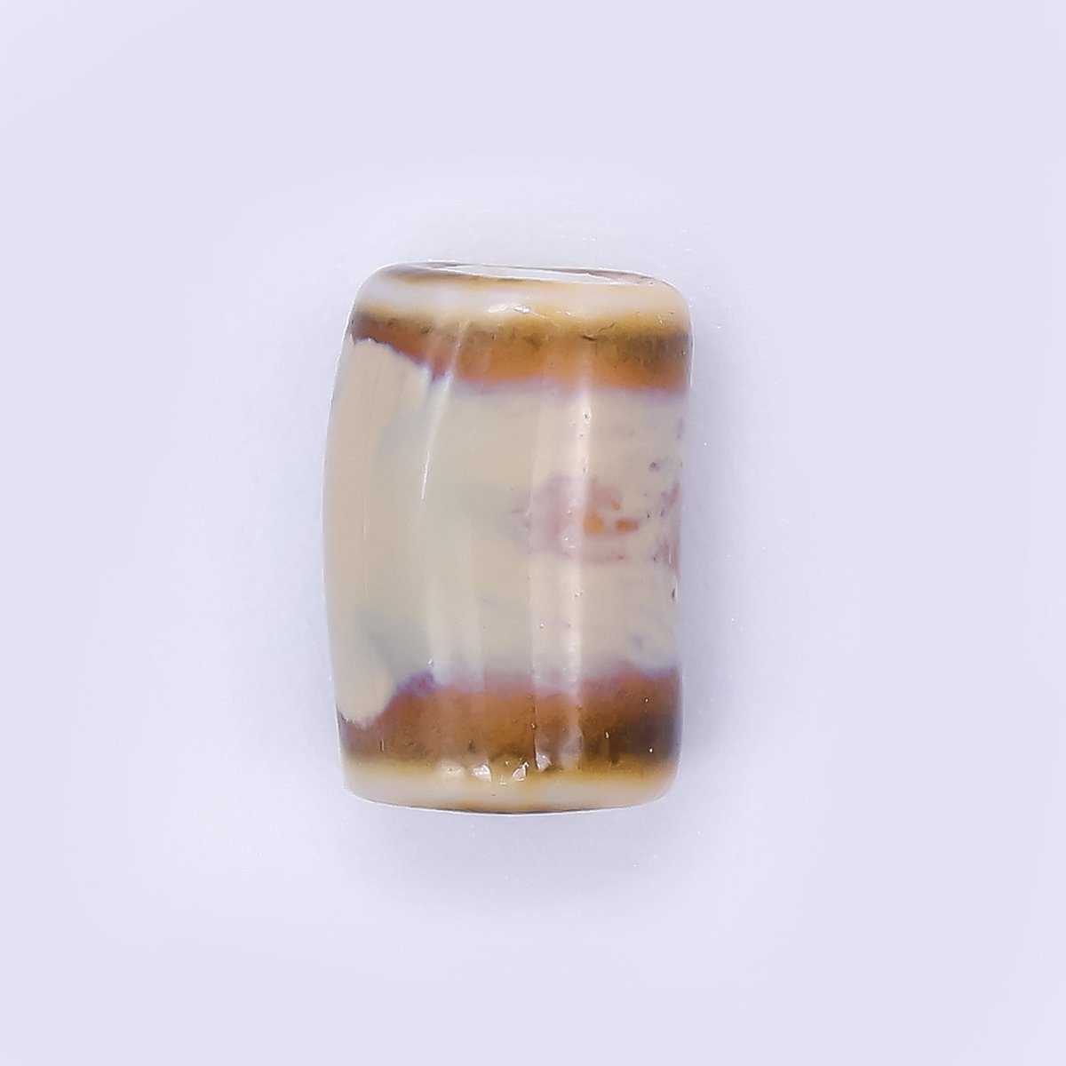 Ceramic Art Colorful Cylinder Tube Bead Spacer | B - 664, B - 666 - B - 668, B - 672 - DLUXCA