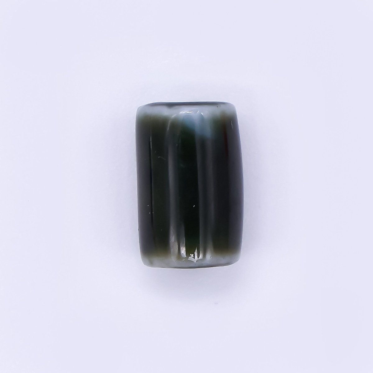 Ceramic Art Colorful Cylinder Tube Bead Spacer | B - 664, B - 666 - B - 668, B - 672 - DLUXCA