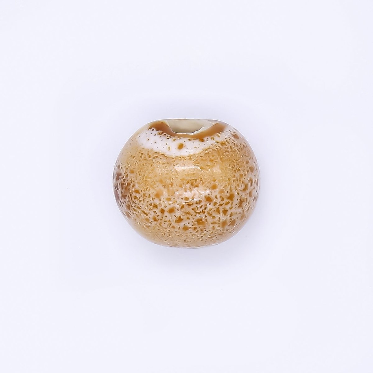 Ceramic Art Colorful Donut with Small Hole Bead Spacer | B - 551, B - 566 - B - 569, B - 575 B - 576 - DLUXCA