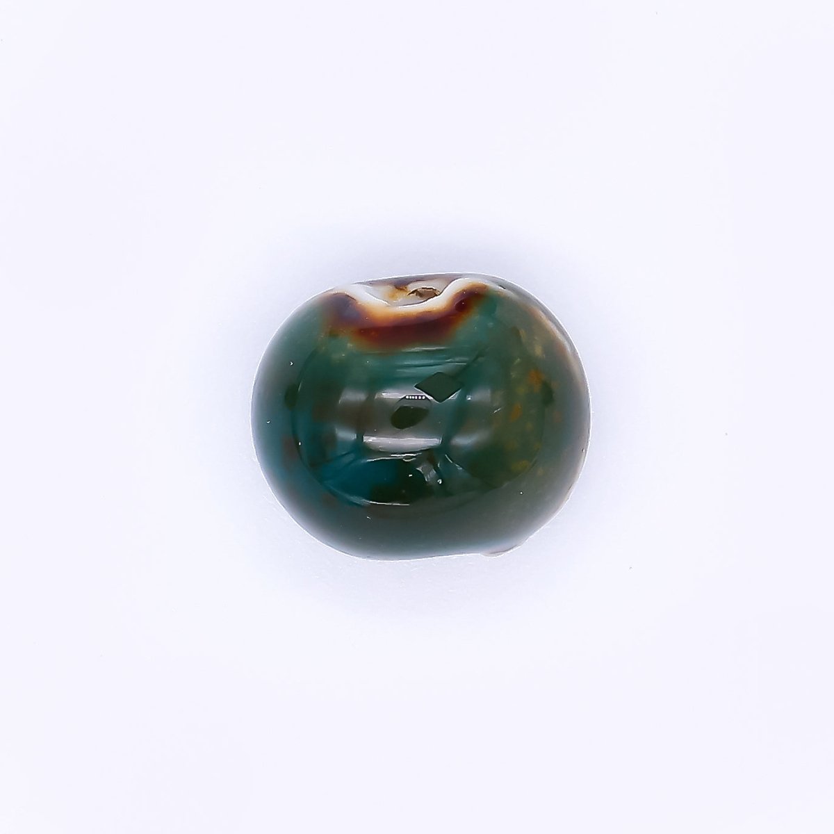 Ceramic Art Colorful Donut with Small Hole Bead Spacer | B - 551, B - 566 - B - 569, B - 575 B - 576 - DLUXCA