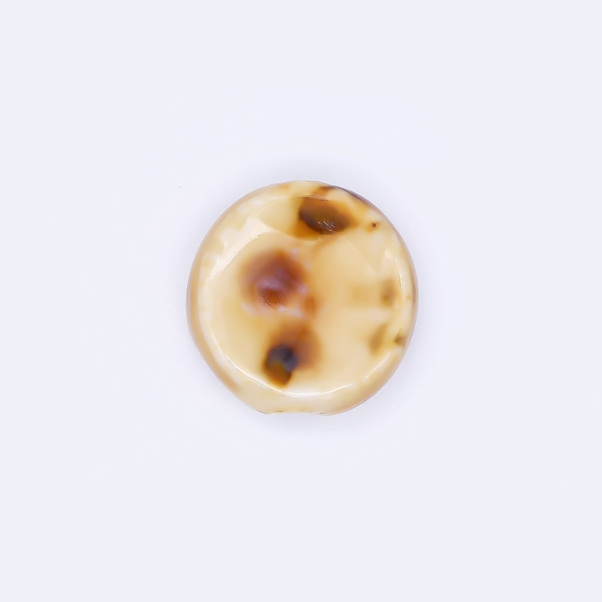 Ceramic Art Colorful Glazed Round Pebbles Bead Spacer | B - 035 B - 043 B - 047 B - 066 B - 086 B - 093 B - 113 B - 126 B - 152 - DLUXCA