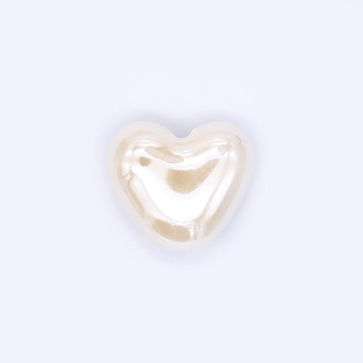 Ceramic Art Colorful Glossy Dainty Heart Bead Spacer | B - 338 B - 339 B - 342, B - 403 - B - 407 - DLUXCA