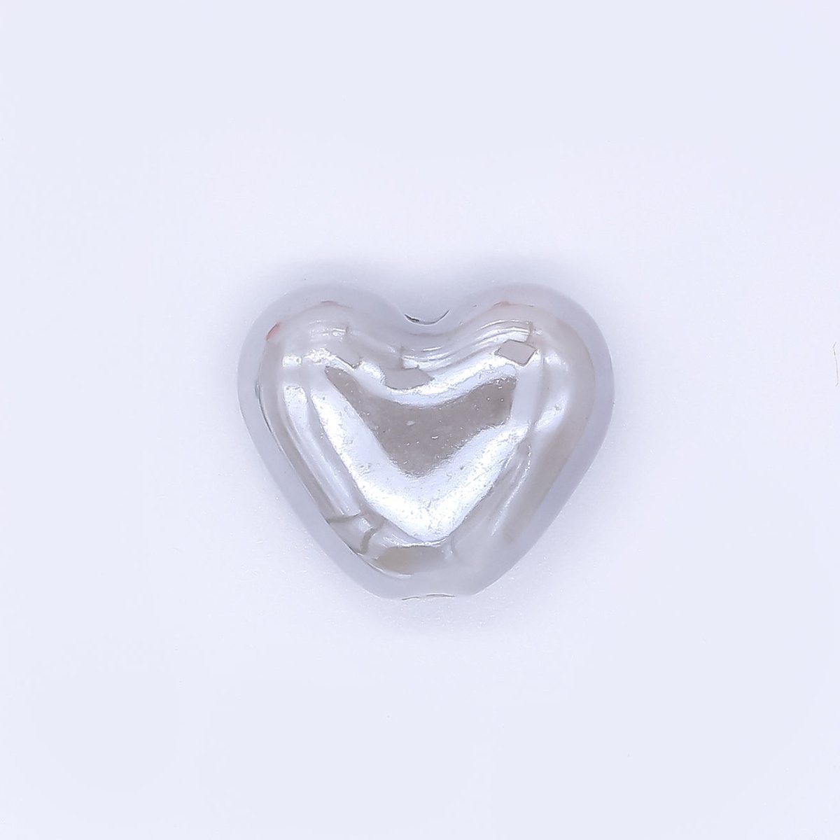 Ceramic Art Colorful Glossy Dainty Heart Bead Spacer | B - 338 B - 339 B - 342, B - 403 - B - 407 - DLUXCA