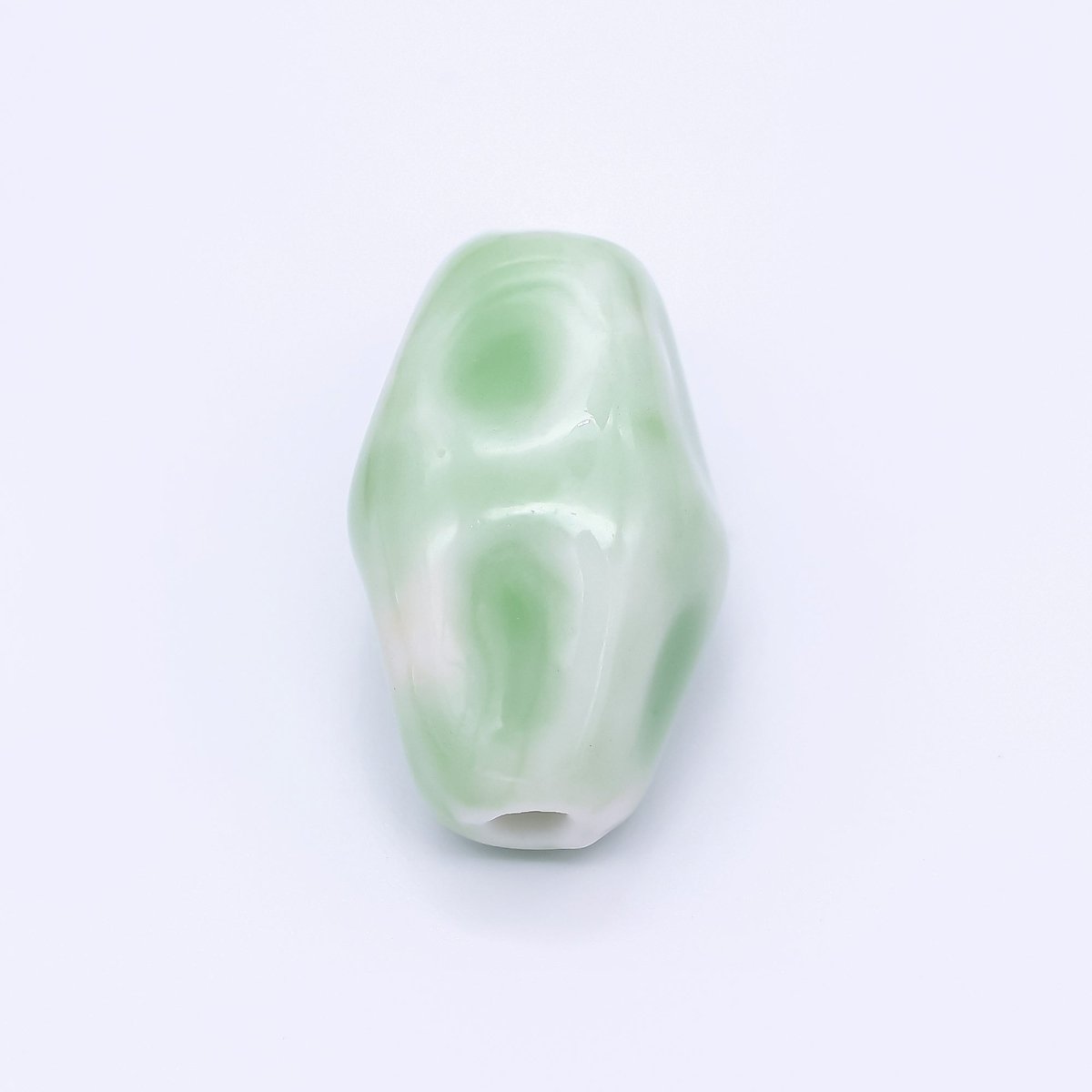 Ceramic Art Colorful Lava Pods Bead Spacer | B - 166 B - 202 B - 218 B - 270 B - 272 B - 290 B - 303 - DLUXCA