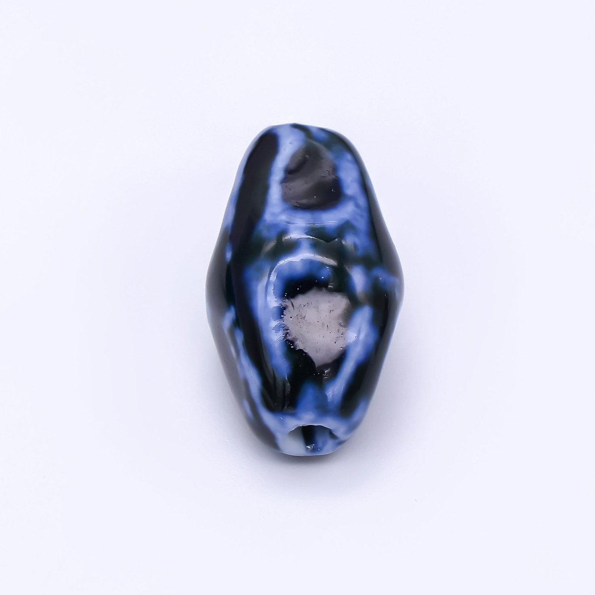 Ceramic Art Colorful Lava Pods Bead Spacer | B - 166 B - 202 B - 218 B - 270 B - 272 B - 290 B - 303 - DLUXCA