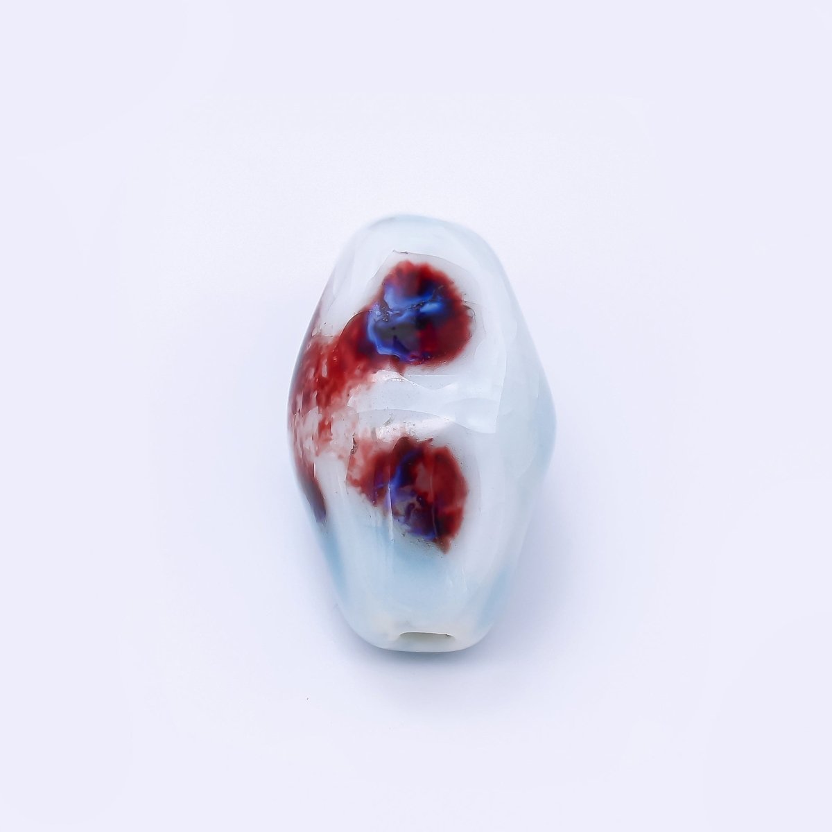 Ceramic Art Colorful Lava Pods Bead Spacer | B - 166 B - 202 B - 218 B - 270 B - 272 B - 290 B - 303 - DLUXCA