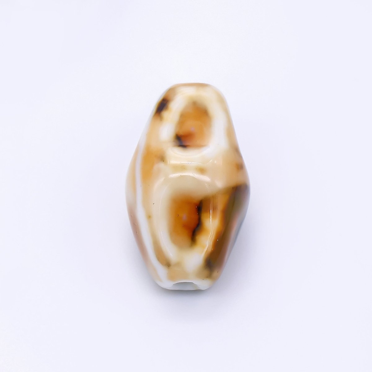 Ceramic Art Colorful Lava Pods Bead Spacer | B - 166 B - 202 B - 218 B - 270 B - 272 B - 290 B - 303 - DLUXCA