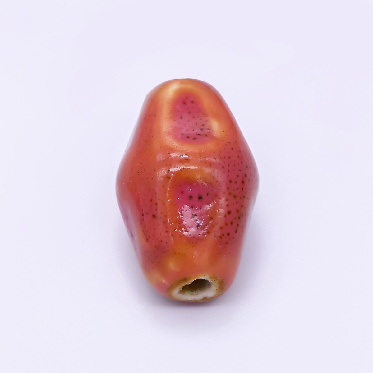 Ceramic Art Colorful Lava Pods Bead Spacer | B - 166 B - 202 B - 218 B - 270 B - 272 B - 290 B - 303 - DLUXCA