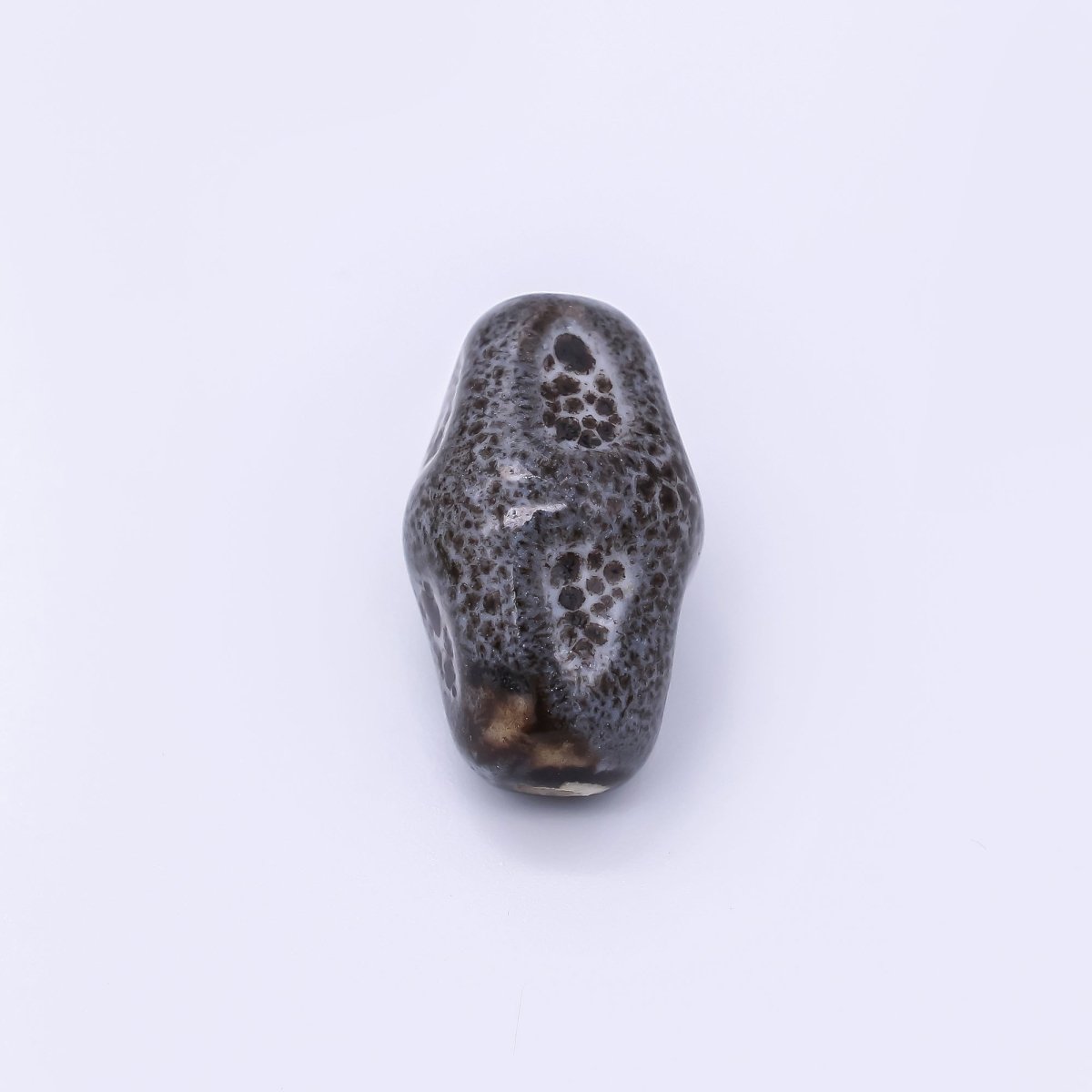 Ceramic Art Colorful Lava Pods Bead Spacer | B - 166 B - 202 B - 218 B - 270 B - 272 B - 290 B - 303 - DLUXCA