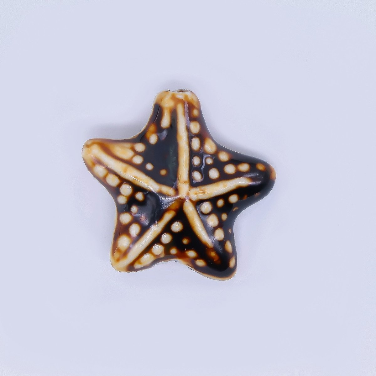 Ceramic Art Colorful Ocean Starfish Bead Spacer | B - 025 B - 026, B - 621 - B - 233, B - 625 - DLUXCA