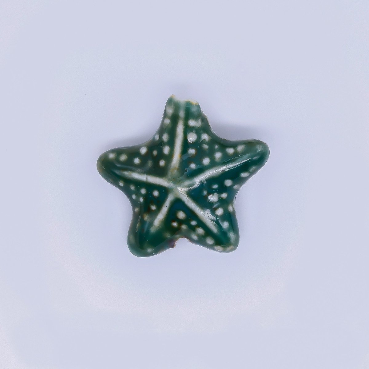 Ceramic Art Colorful Ocean Starfish Bead Spacer | B - 025 B - 026, B - 621 - B - 233, B - 625 - DLUXCA