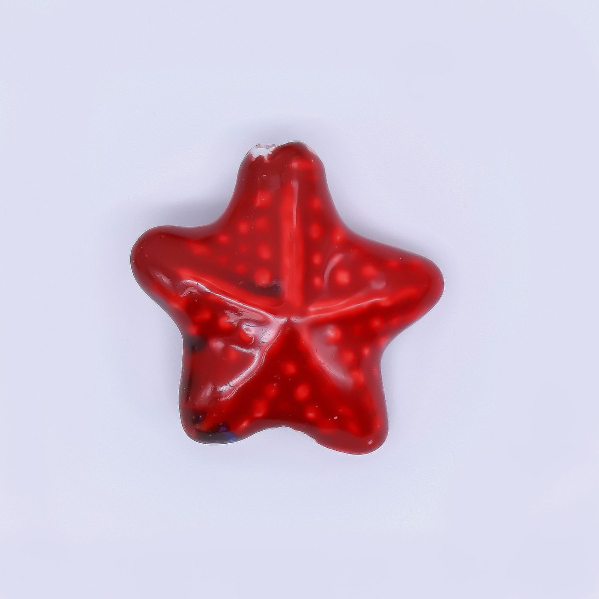 Ceramic Art Colorful Ocean Starfish Bead Spacer | B - 025 B - 026, B - 621 - B - 233, B - 625 - DLUXCA