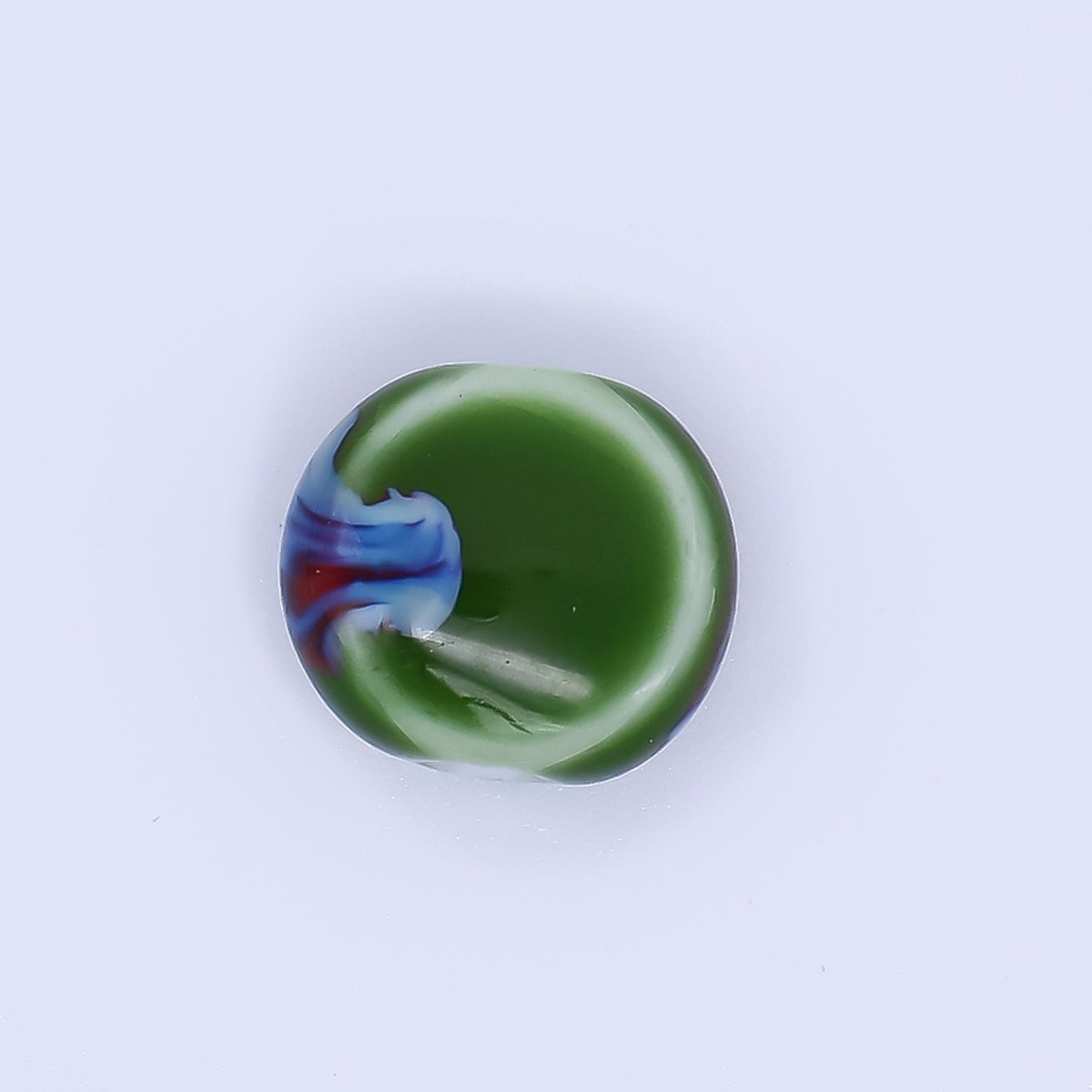 Ceramic Art Colorful Perfectly Circle Round Bead Spacer | B - 526 - B - 528, B - 535 - B - 538, B - 540 B - 541 B - 546, B - 548 - B - 550 - DLUXCA