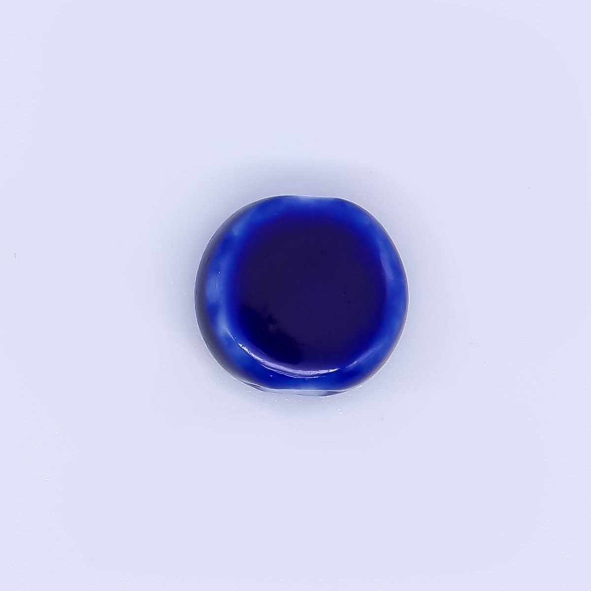 Ceramic Art Colorful Perfectly Circle Round Bead Spacer | B - 526 - B - 528, B - 535 - B - 538, B - 540 B - 541 B - 546, B - 548 - B - 550 - DLUXCA
