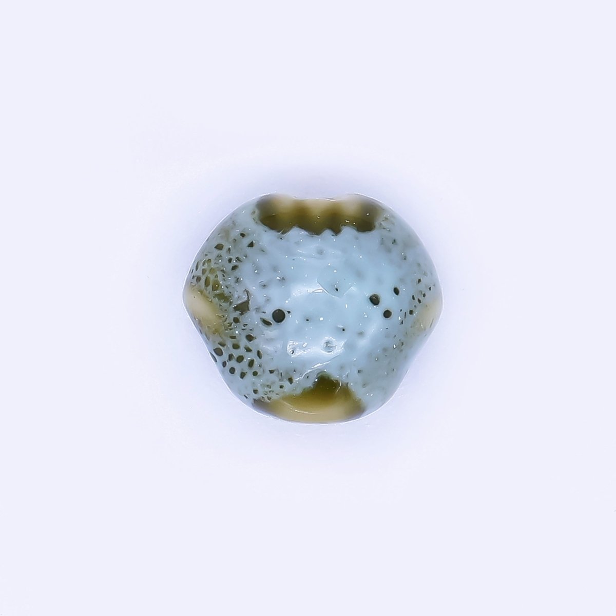 Ceramic Art Colorful Seashell - Shaped Bead Spacer | B - 799, B - 801 - B - 805 - DLUXCA