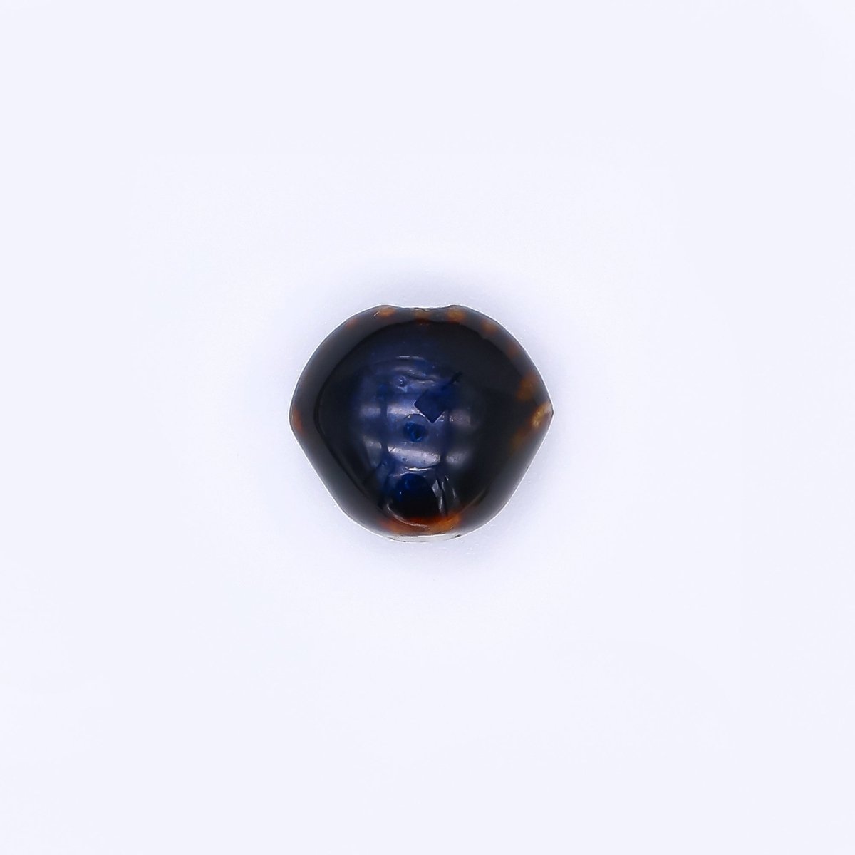 Ceramic Art Colorful Seashell - Shaped Bead Spacer | B - 799, B - 801 - B - 805 - DLUXCA