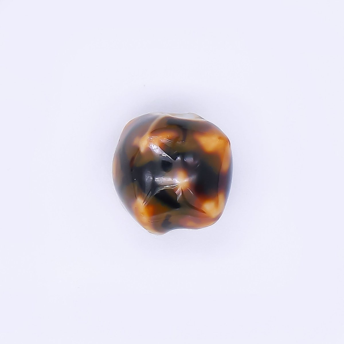 Ceramic Art Colorful Soft - Rounded Box Bead Spacer | B - 318 B - 328 B - 348 B - 355 B - 356 B - 367 B - 419 - DLUXCA