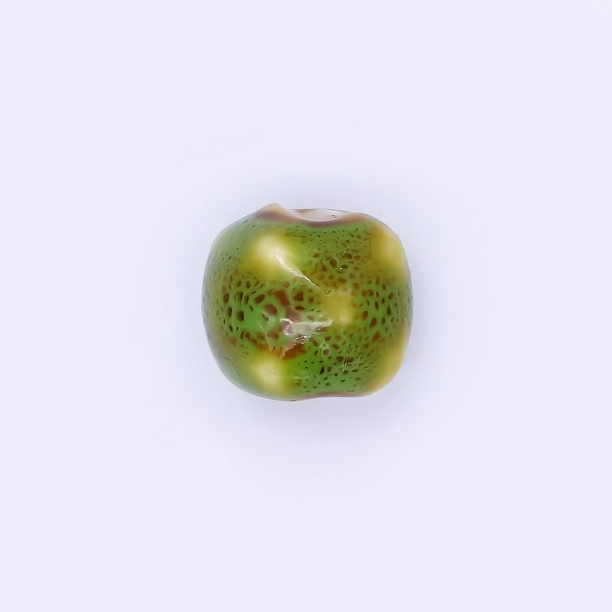 Ceramic Art Colorful Soft - Rounded Box Bead Spacer | B - 318 B - 328 B - 348 B - 355 B - 356 B - 367 B - 419 - DLUXCA