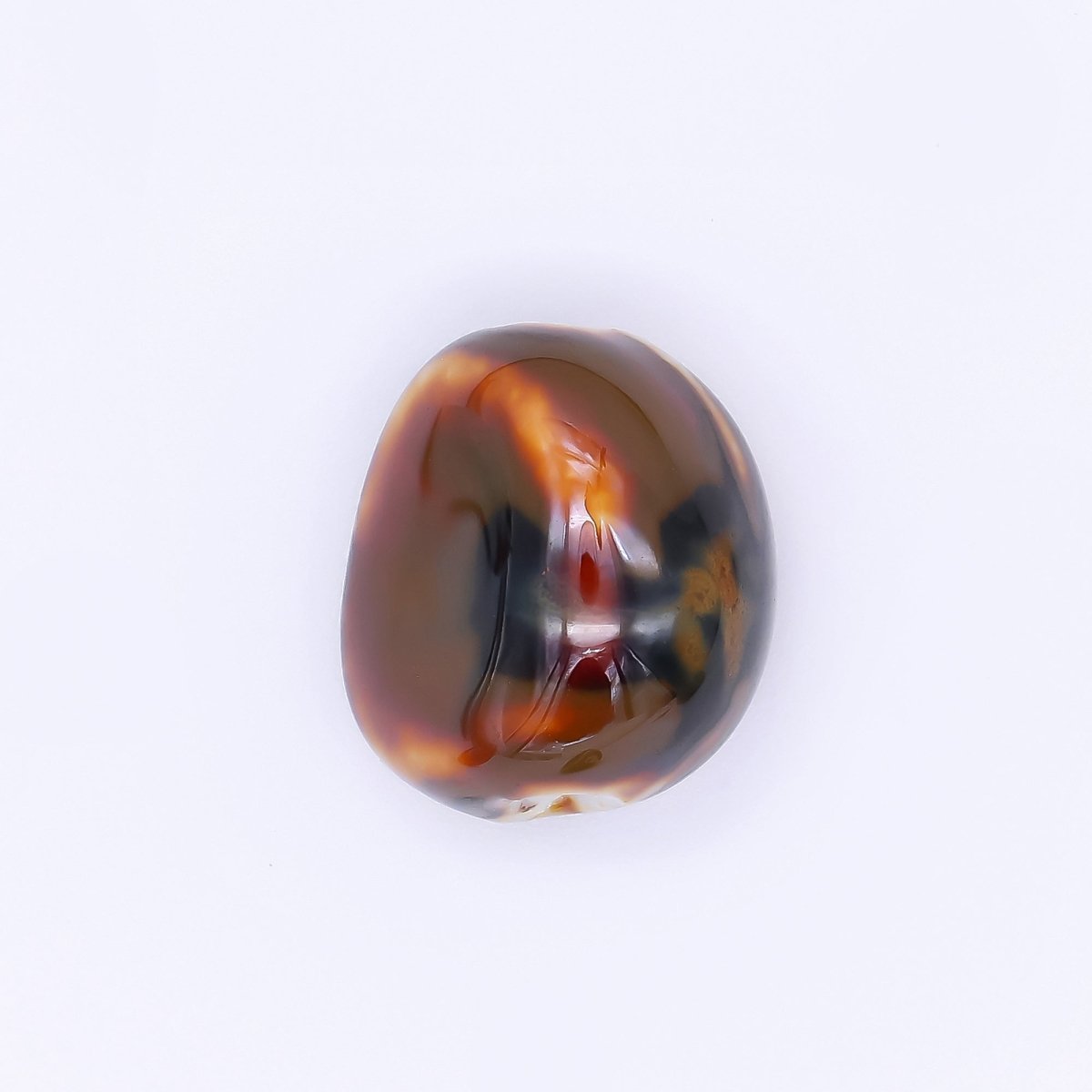 Ceramic Art Colorful Stone - Like Round Bead Spacer | B - 860 - B - 866 - DLUXCA