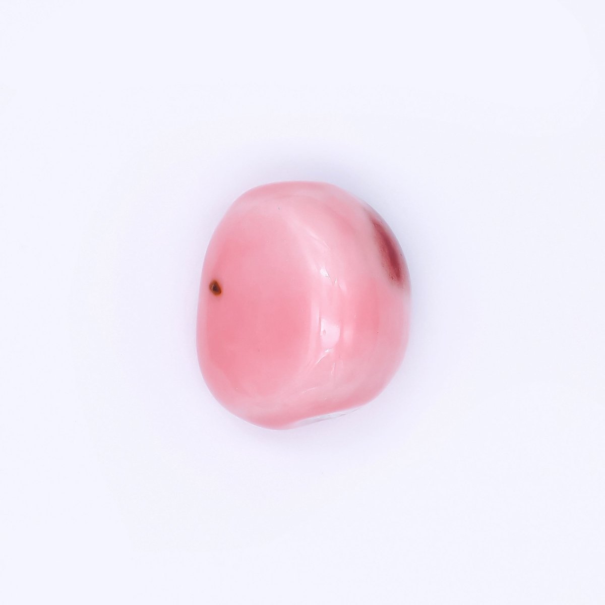 Ceramic Art Colorful Stone - Like Round Bead Spacer | B - 860 - B - 866 - DLUXCA