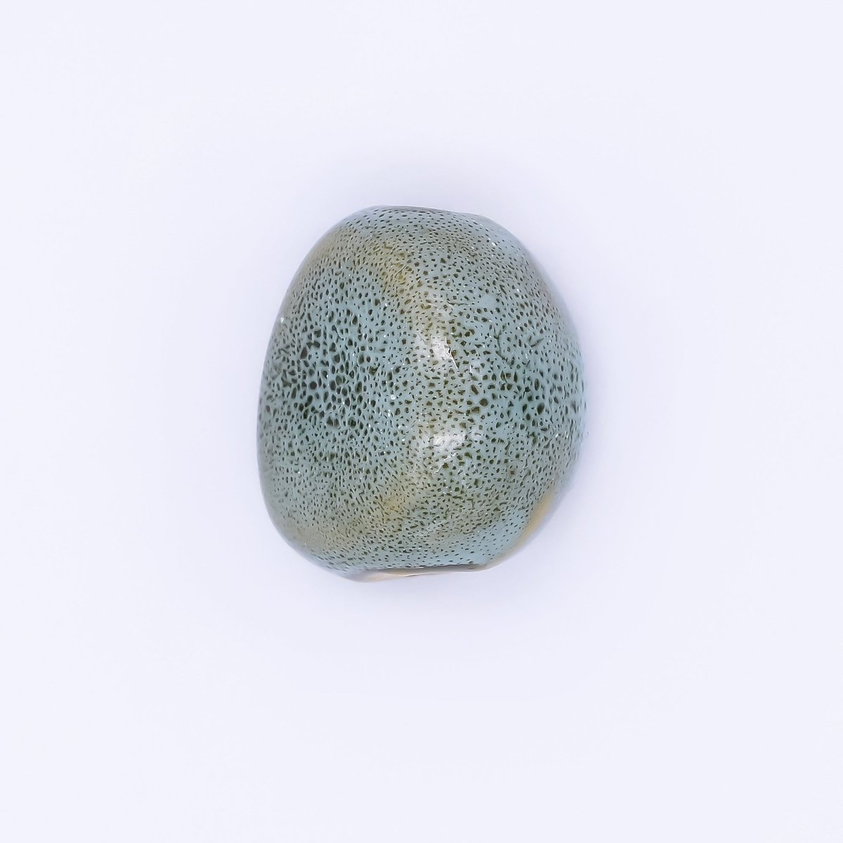 Ceramic Art Colorful Stone - Like Round Bead Spacer | B - 860 - B - 866 - DLUXCA