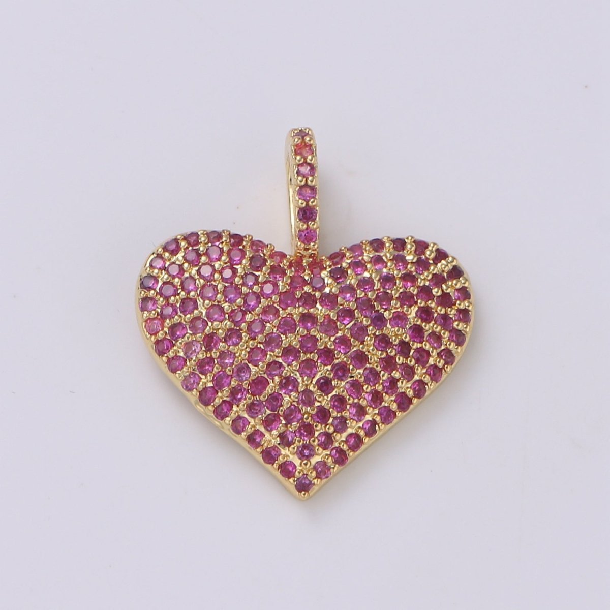 Dainty Gold Filled Heart Charms H - 438 H - 462 H - 467 H - 486 H - 488 - DLUXCA