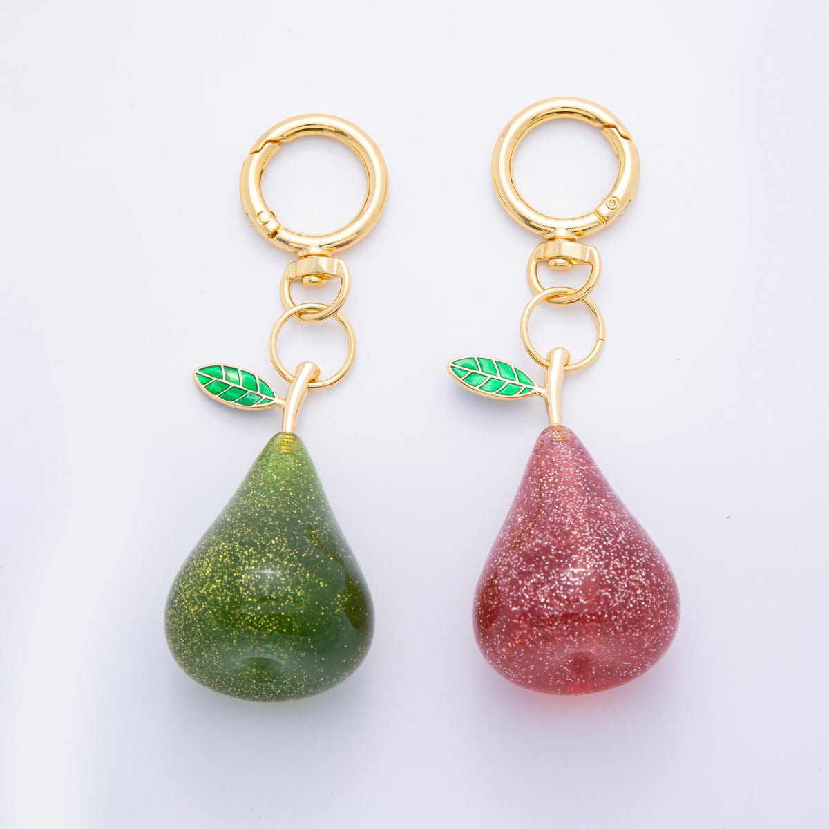 Fruits Keychain accessories Water Apple Bag Charm Accessories WB - 00115 - DLUXCA