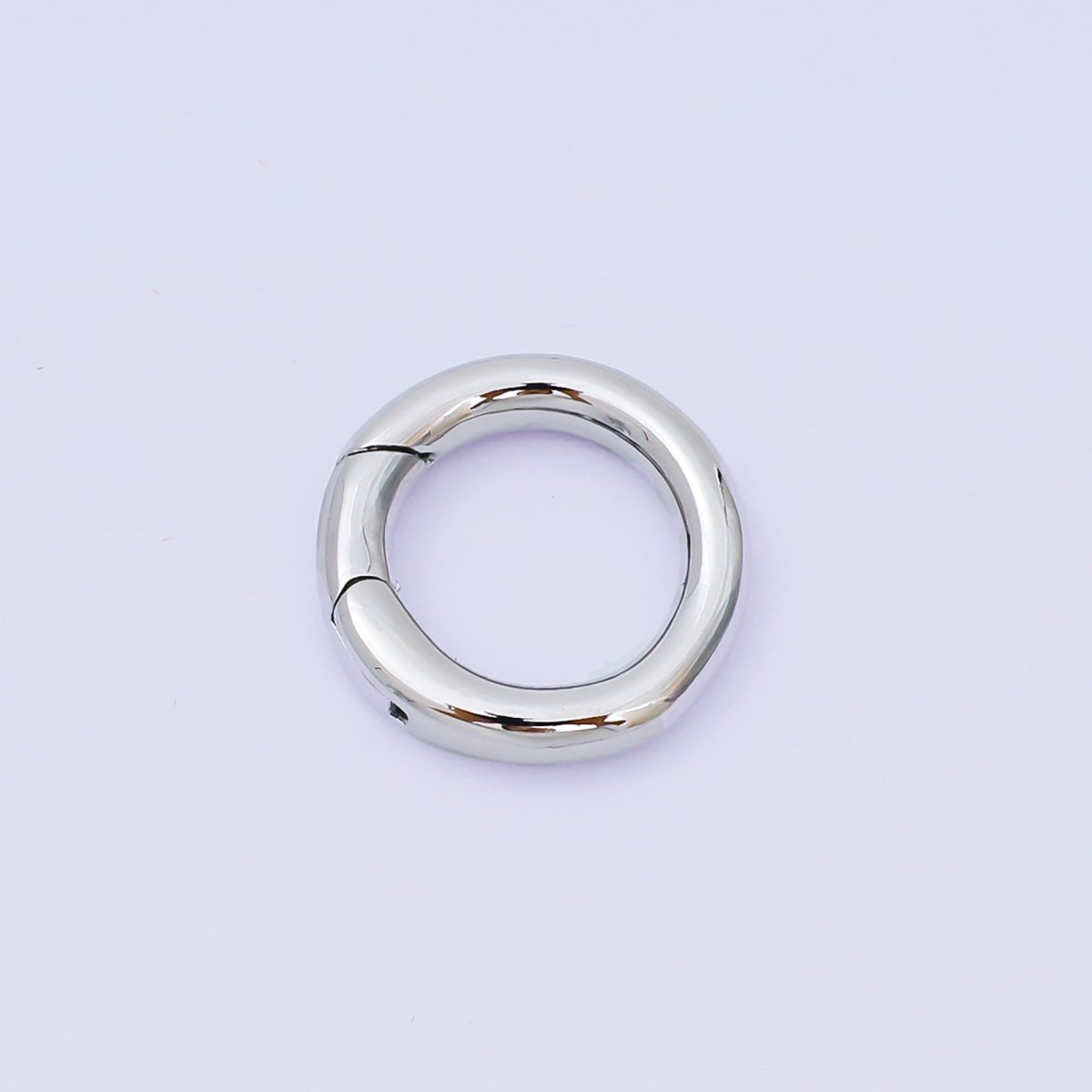 Gold Filled 15mm Perfect Round Push - in Gate Clasp Closure Findings | ZA1294 - DLUXCA