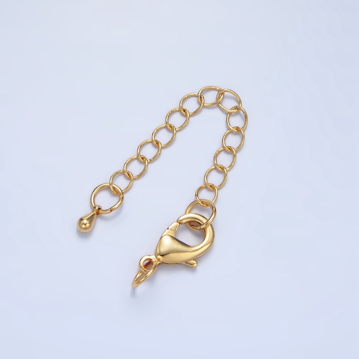 Gold Filled Lobster Clasp with Chain Extender L - 310 L - 311 - DLUXCA