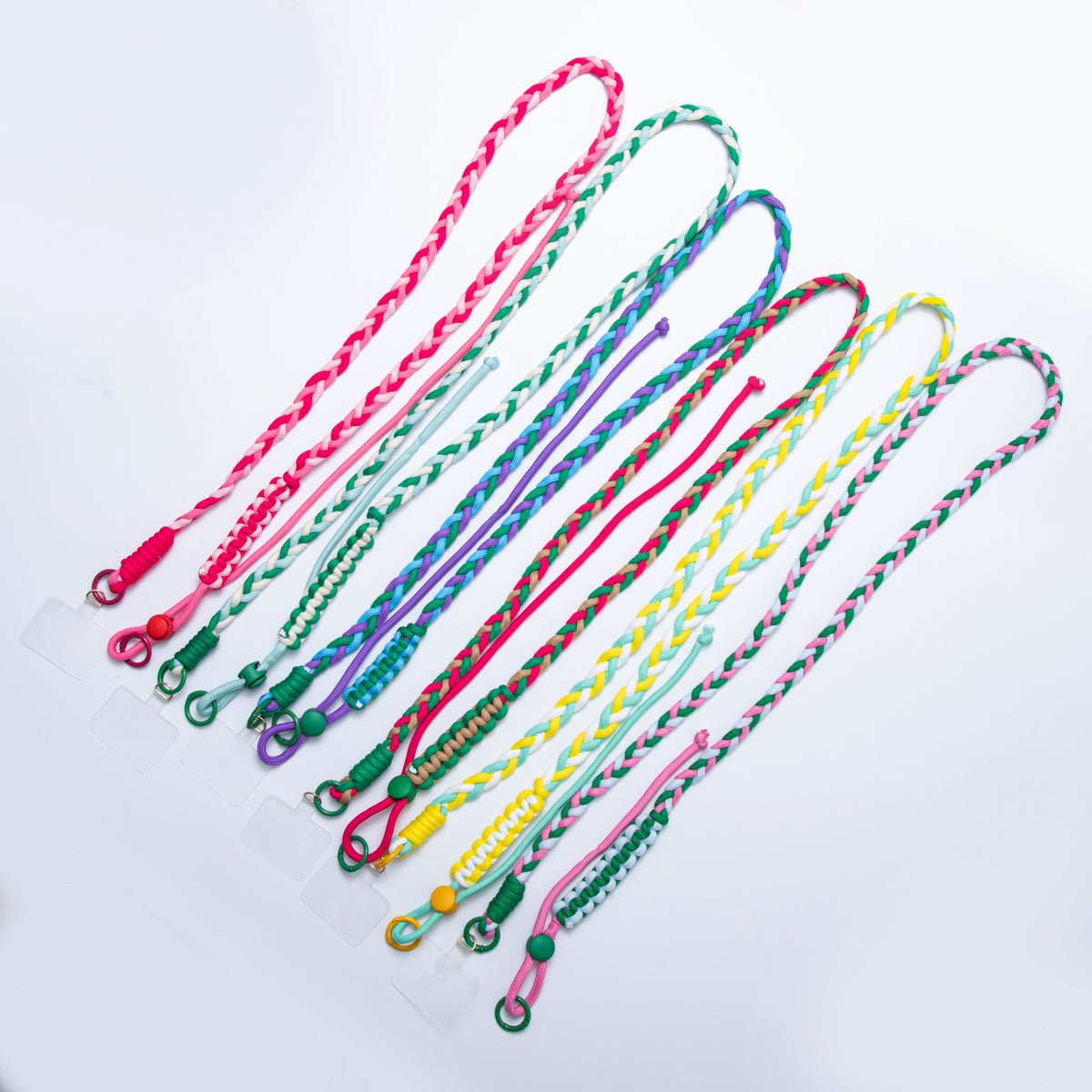 Handmade Multicolor Cord Knot Phone Strap Keychain Accessories | WB - 00173 ~ WB - 00178 - DLUXCA