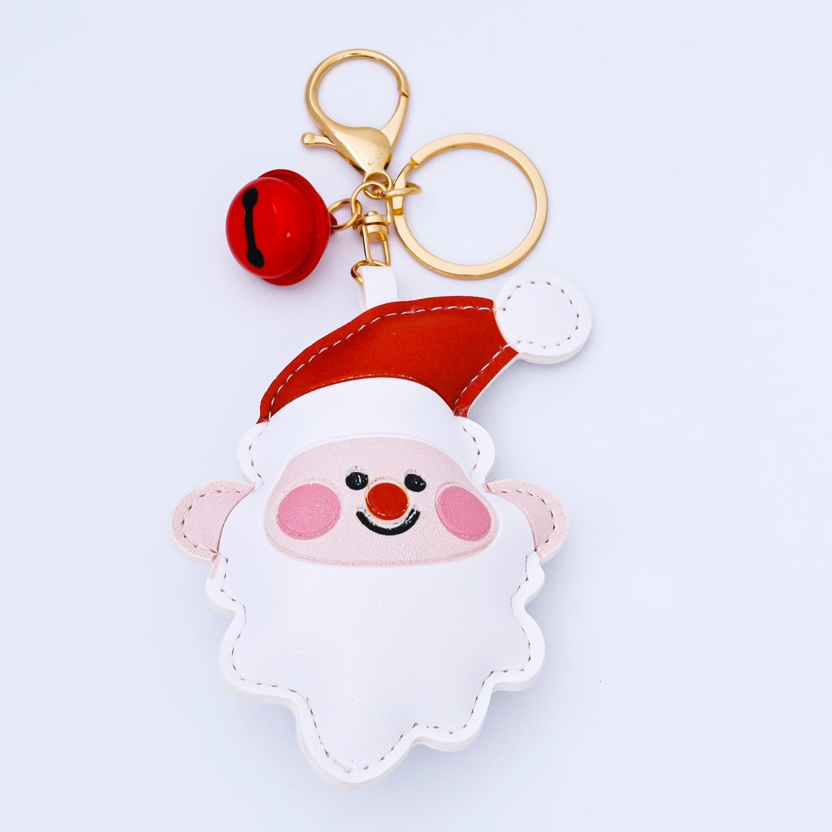 Limited Edition Christmas Tree, Santa Clause, Mitten Bag Charm Keychain for Holiday Season | WB - 00203 - DLUXCA