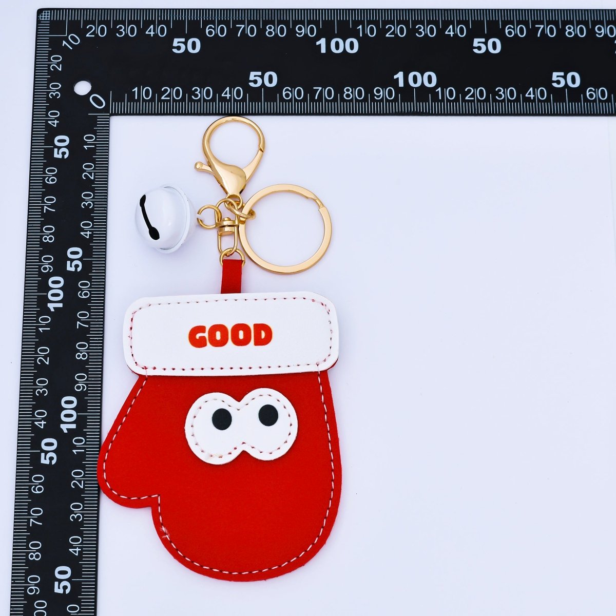 Limited Edition Christmas Tree, Santa Clause, Mitten Bag Charm Keychain for Holiday Season | WB - 00203 - DLUXCA
