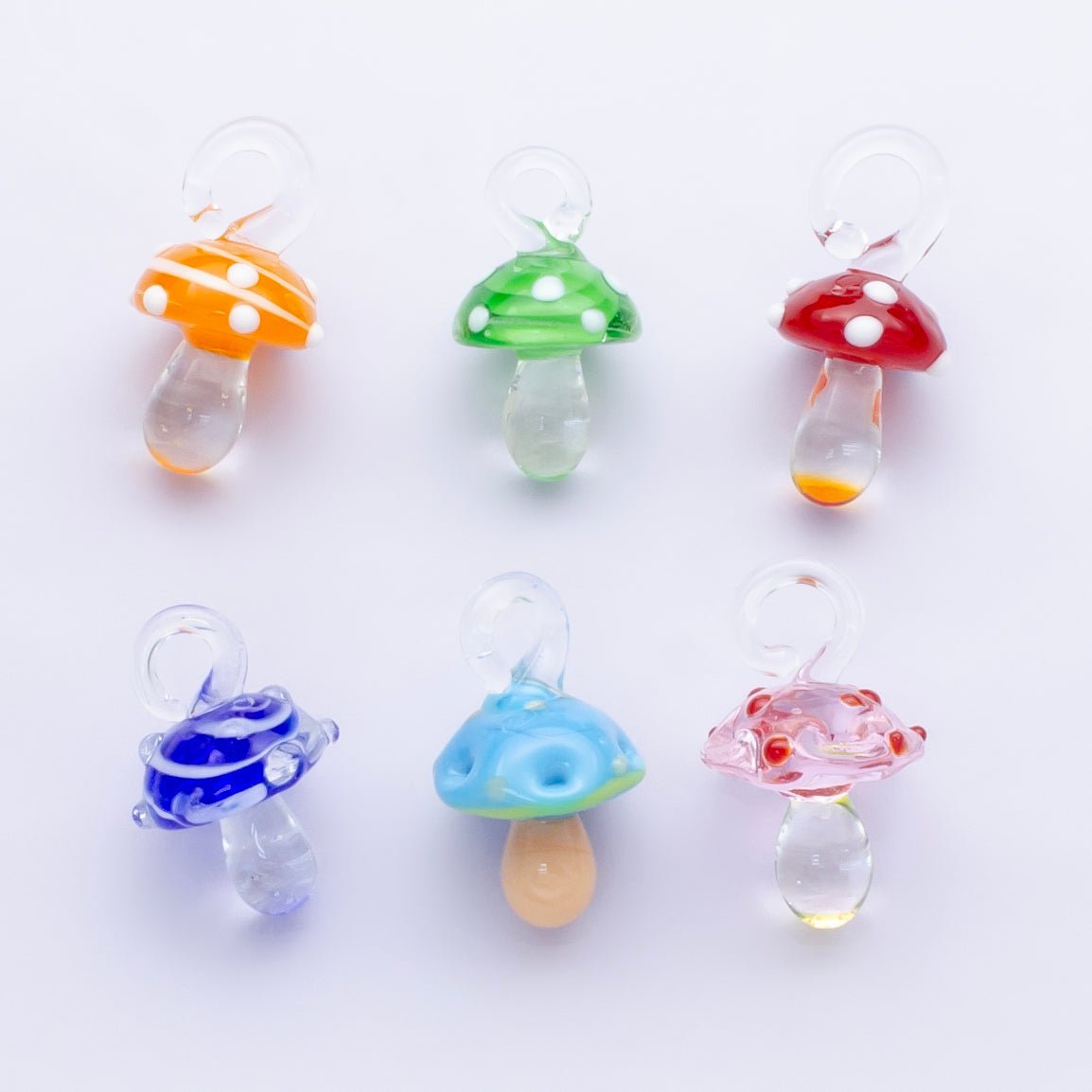 Multicolor Acrylic Mushroom Fungi Charm | N123 - N156 - DLUXCA