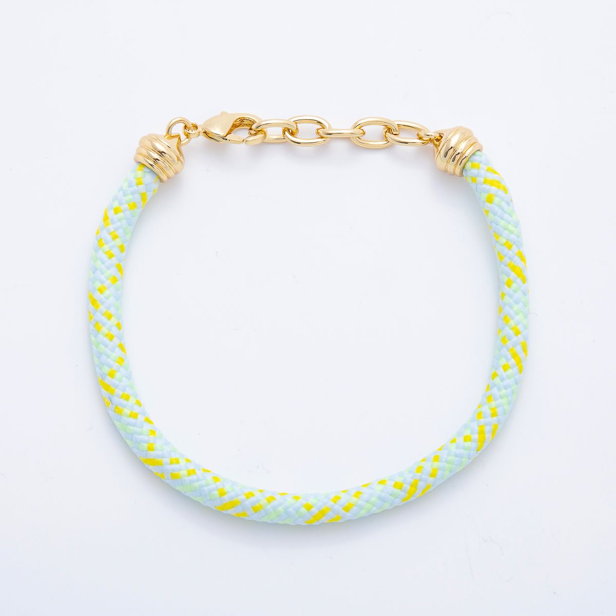 New Color 24K Gold Filled Summer Fall Cotton Cord Bracelet 8.4 inch | WA - 1922 ~ WA - 2034 - DLUXCA